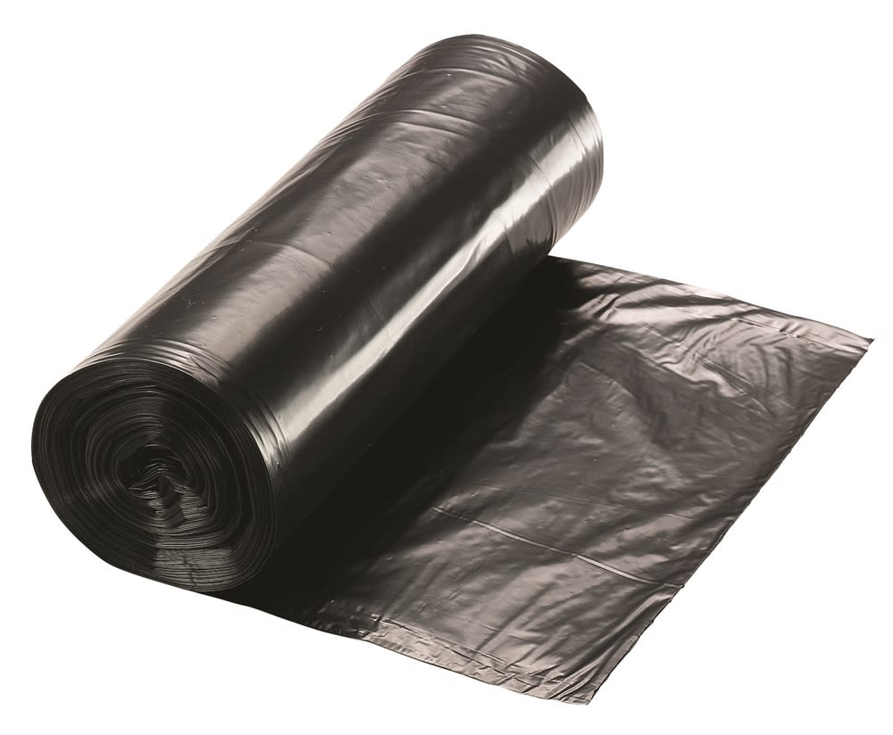 GuestSupply US | Can Liner, Low Density, 20x22, Black, 0.34 Mil